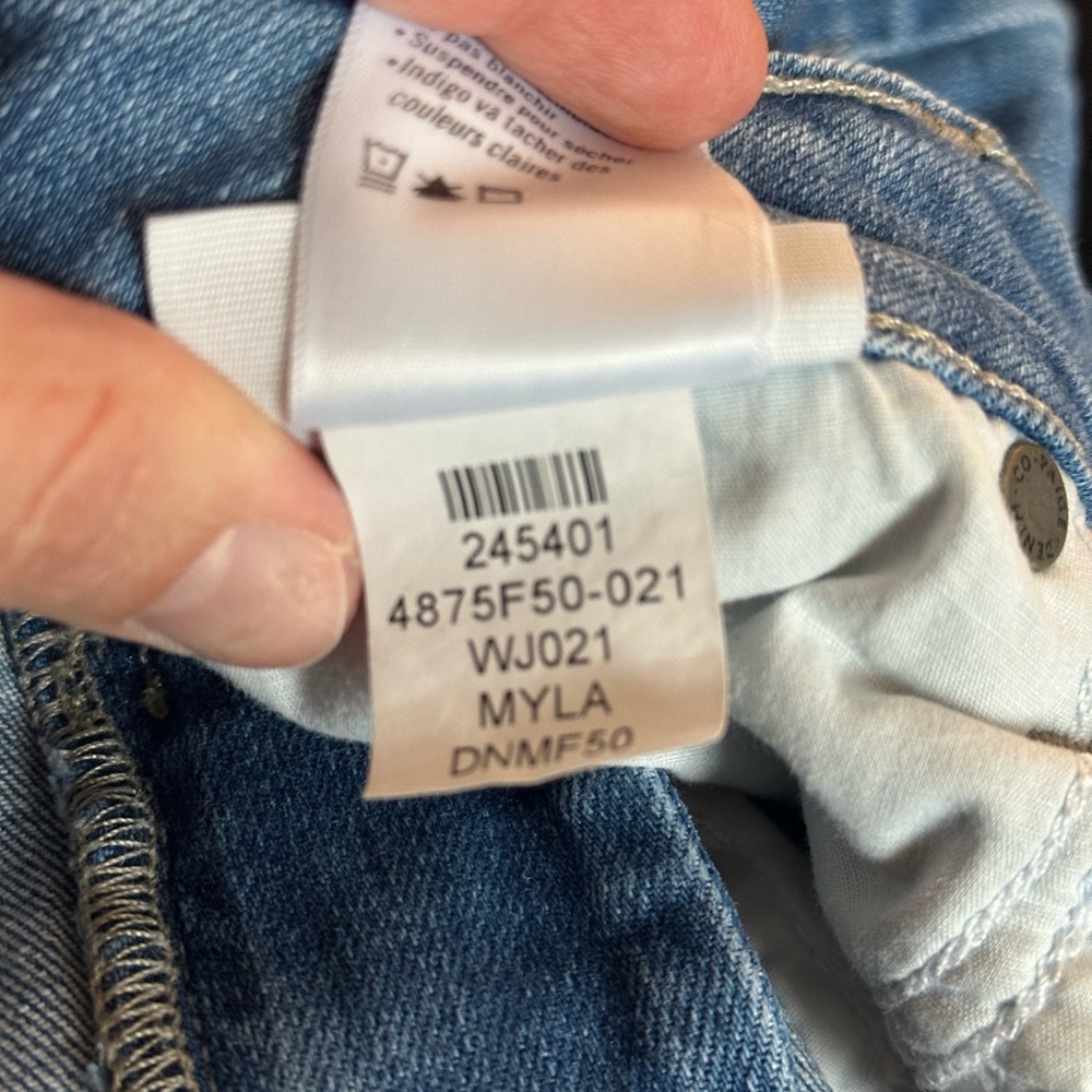 Sz 29 Paige Hoxton Slim Myla Wash stretch straight leg - Picture 10 of 10